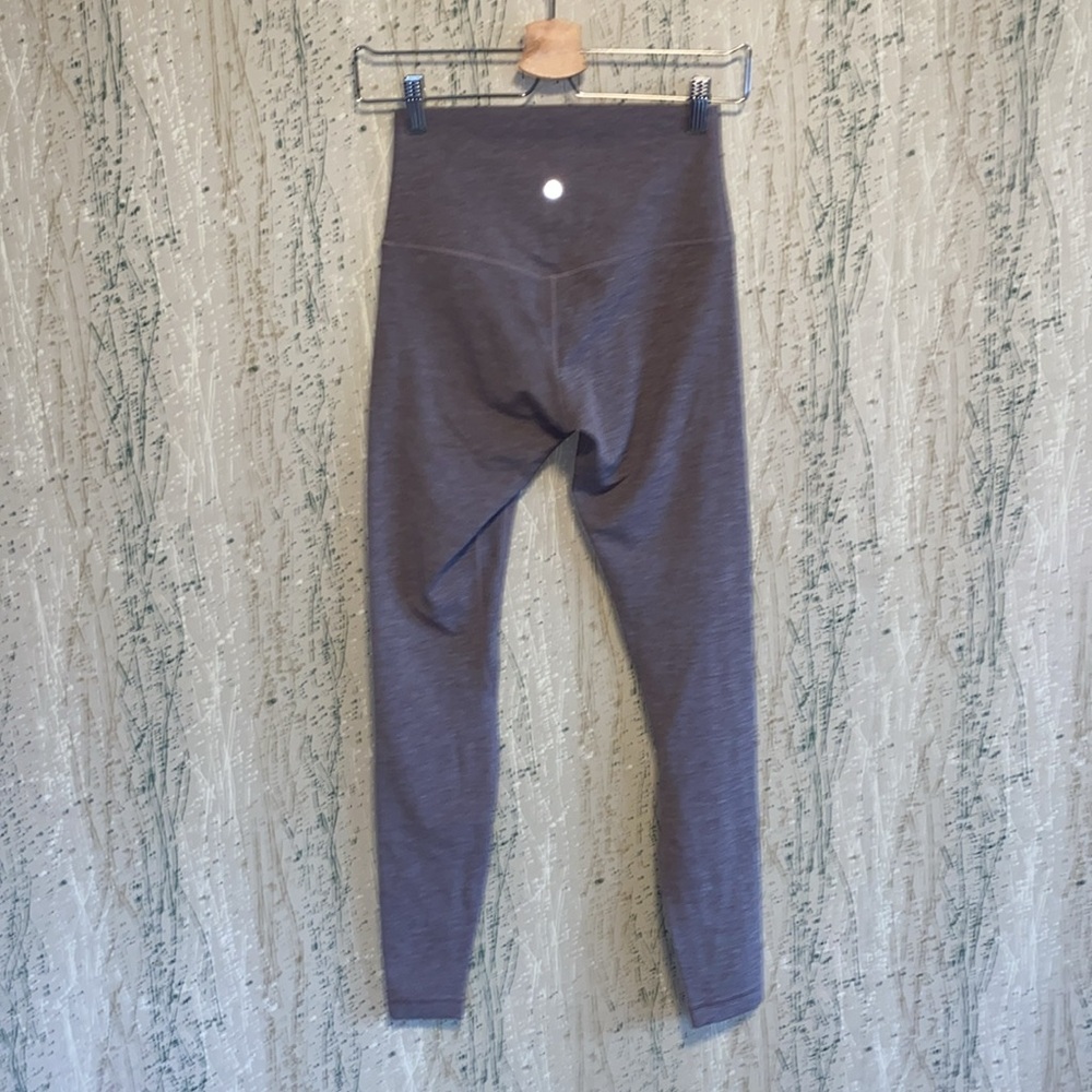 Lululemon Align Pant 28” Heathered Lunar Rock size 6 - Picture 4 of 5